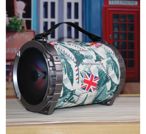 Omega OMEGA SPEAKER OG73  BAZOOKA 6,5" 20W BLUETOOTH V2.1 COLOR [44163]