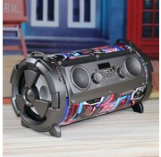 Omega ENCEINTE BLUETOOTH  V2.1 OMEGA OG72 BAZOOKA 5,25 "* 2 16W COULEUR [44162]