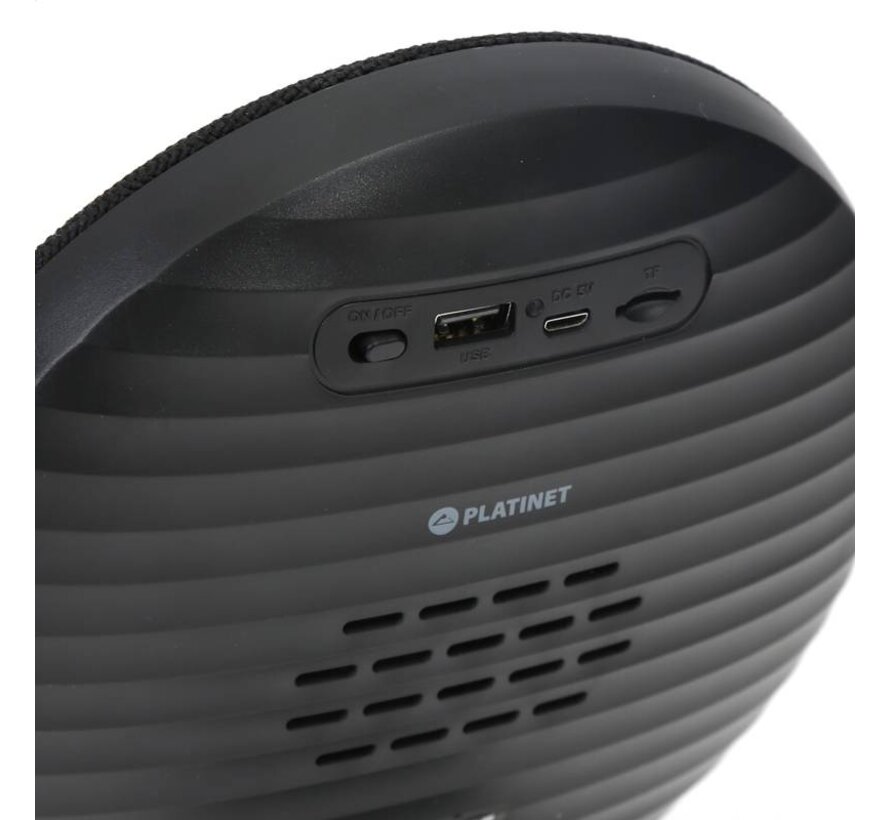 PLATINET LAUTSPRECHER PMG6 BLUETOOTH, FM 10W STEREO BLACK [43974]