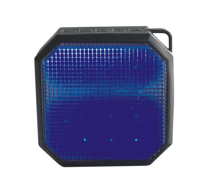 ENCEINTE BLUETOOTH PLATINET PMG5 LED IPX4 5W [43973]