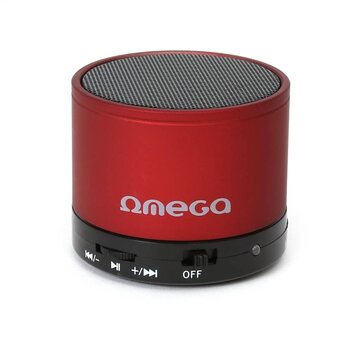 Omega OMEGA SPEAKER OG4R ALU BLUETOOTH V3.0 RED [42646]