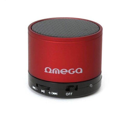 Omega OMEGA SPEAKER OG4R ALU BLUETOOTH V3.0 RED [42646]