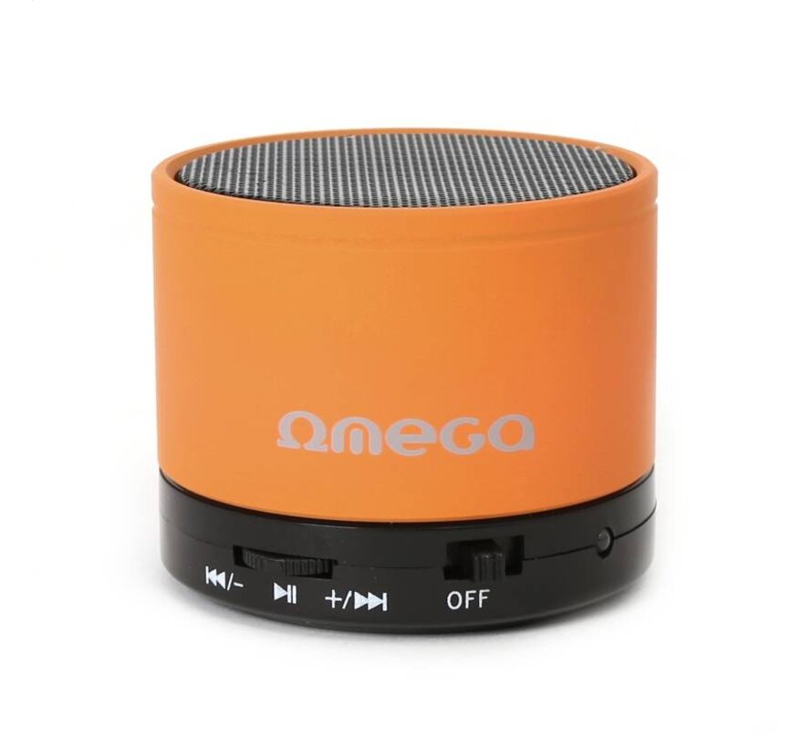 OMEGA SPEAKER OG47O ALU BLUETOOTH V3.0 ORANGE [42645]