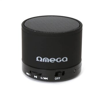 Omega OMEGA LAUTSPRECHER OG47B ALU BLUETOOTH V3.0 SCHWARZ [42643]