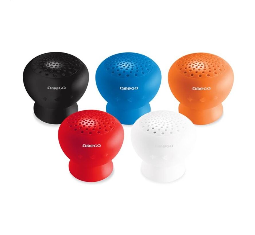 ENCEINTE BLUETOOTH OMEGA OG46 RESIST. ECLABOUSSURES V3.0 Orange