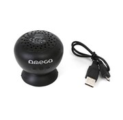 Omega ENCEINTE BLUETOOTH OMEGA OG46 RESIST. ECLABOUSSURES V3.0 Noir