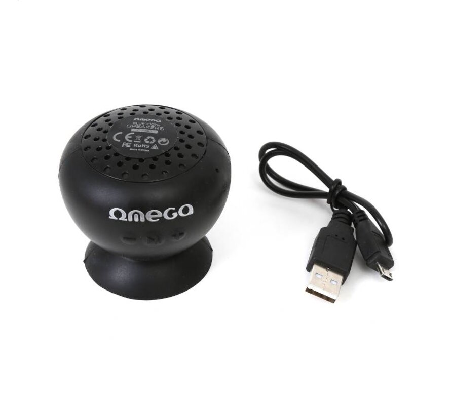 ENCEINTE BLUETOOTH OMEGA OG46 RESIST. ECLABOUSSURES V3.0 Noir