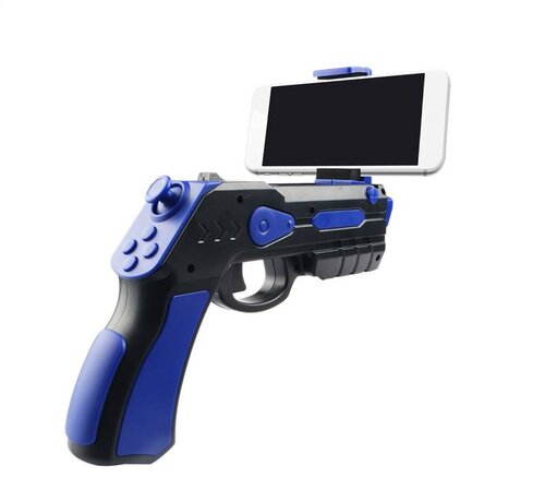 Omega OMEGA REMOTE AUGMENTED REALITY GUN BLASTER BLACK+ BLUE [44350]