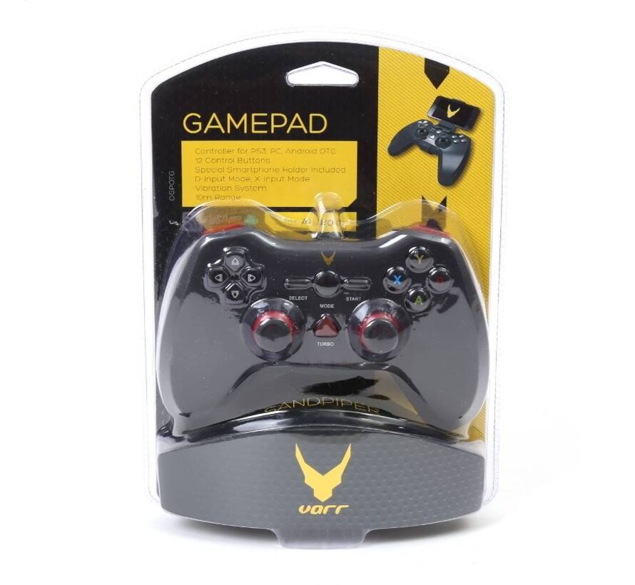 MANETTE DE JEUX ANDROID/PS3/PC « SANDPIPER » OMEGA [42403]