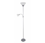 Platinet PLATINET FLOOR LAMP E27+E14 GREY [44527]