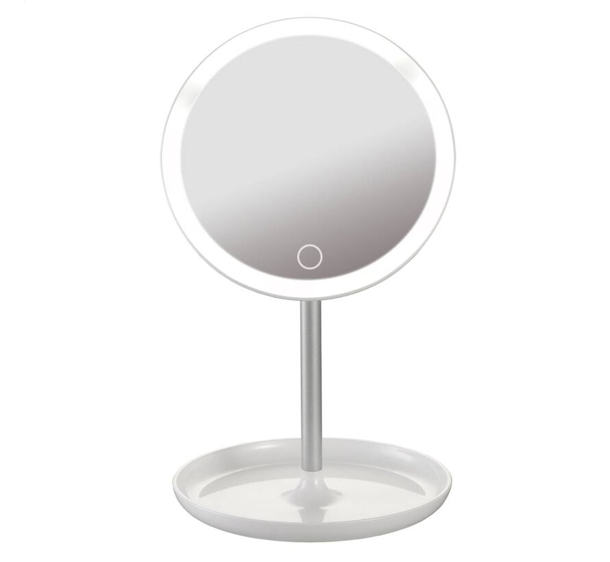 PLATINET MIRROR ROUND LAMP 3W WHITE