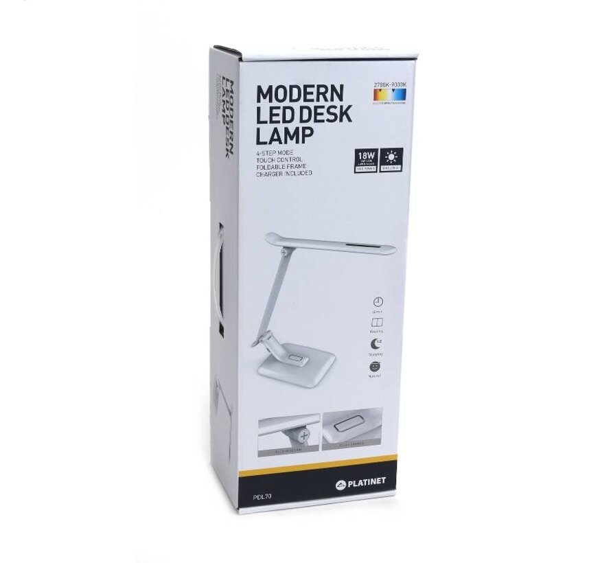LAMPE DE BUREAU LED + CHARGEUR USB