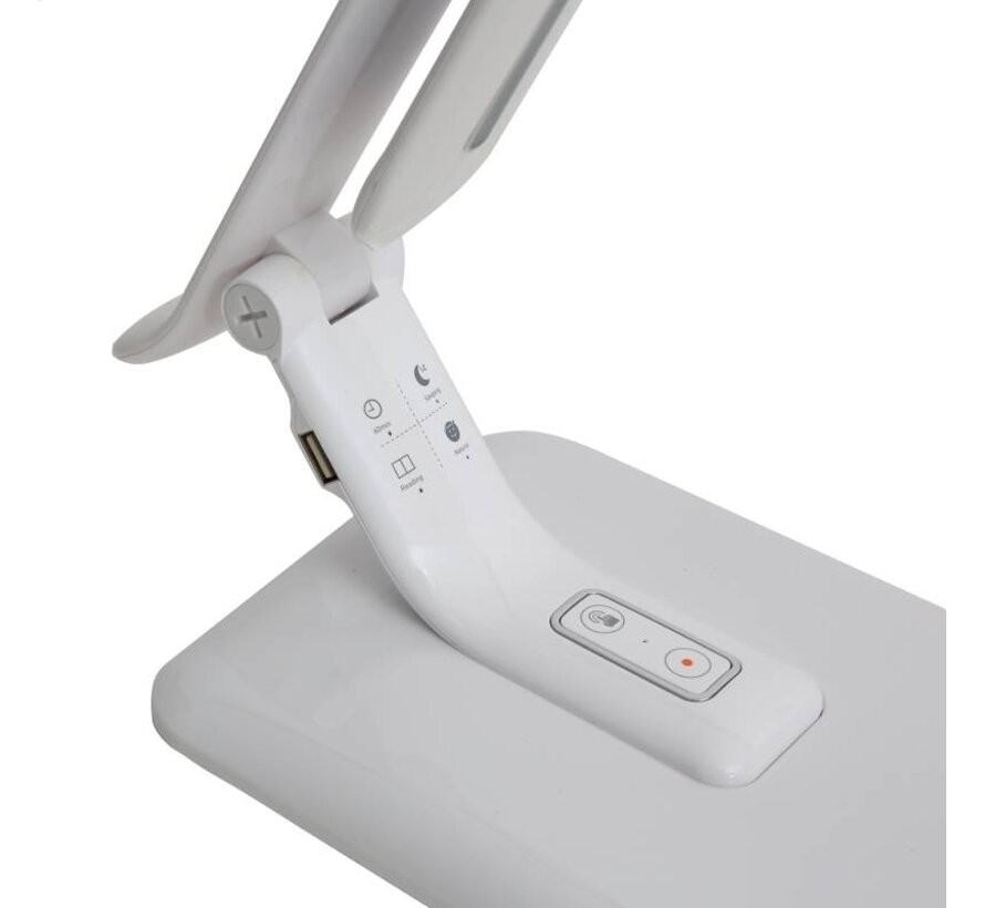LAMPE DE BUREAU LED + CHARGEUR USB