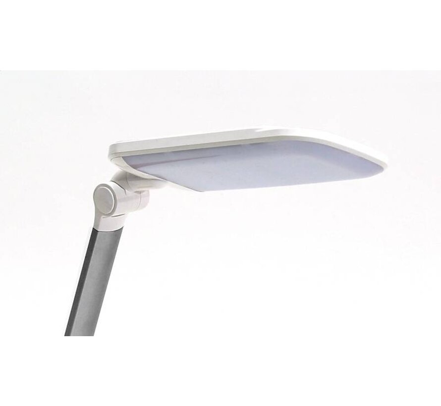 LAMPE DE BUREAU LED PLATINET 12W + VEILLEUSE [43598]