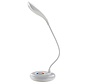 LAMPE DE BUREAU LED PLATINET  5W + VEILLEUSE [43598]