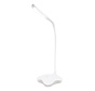 LAMPE DE BUREAU PLATINET  3W FLEXIBLE blanc