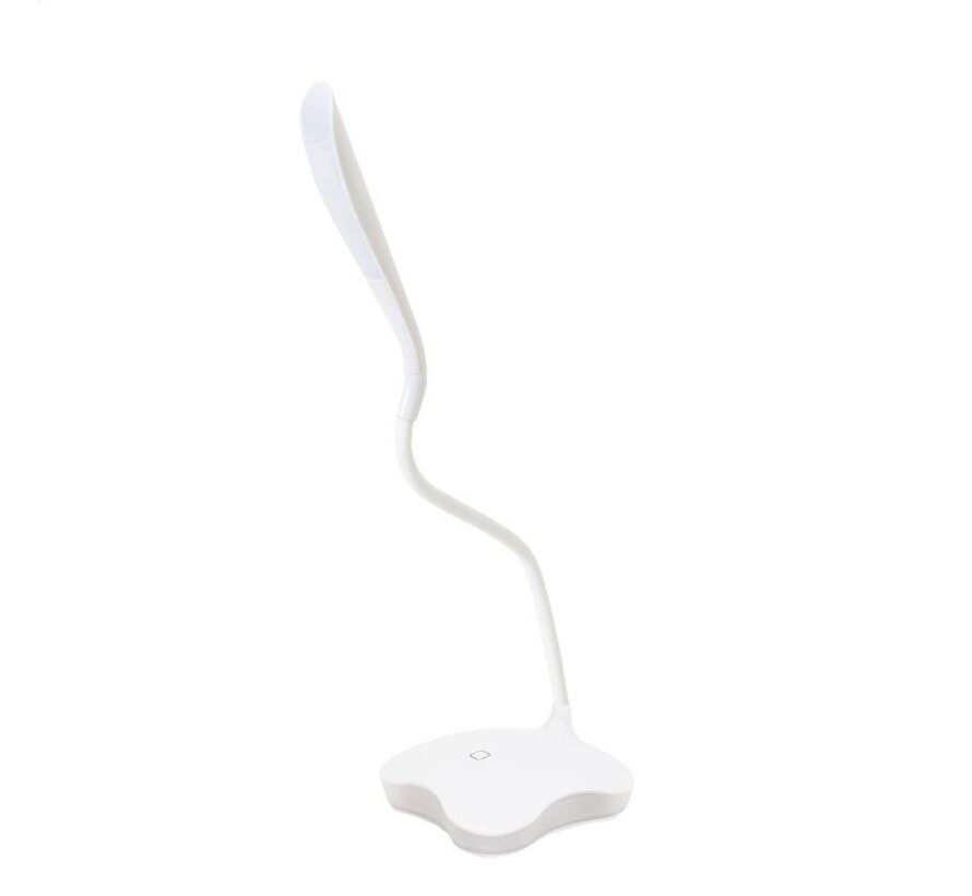 LAMPE DE BUREAU PLATINET  3W FLEXIBLE blanc