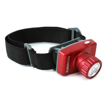 Omega OMEGA HEAD LAMP TORCH 8-LED 7-M 120CD BATT INCLUDED