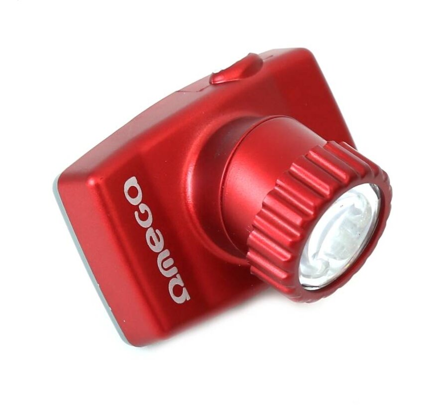 OMEGA HEAD LAMP TORCH 8-LED 7-M 120CD BATT INCLUDED