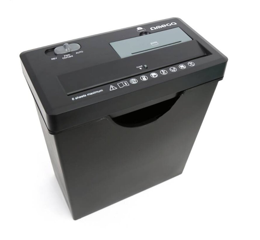 OMEGA SHREDDER PAPER CD & CREDIT CARDS  3 in 1 11L  41218