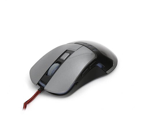 Omega MOUSE OMEGA VARR OM-270 GAMING 1200-1600-2400-3200DPI GREY [43764]