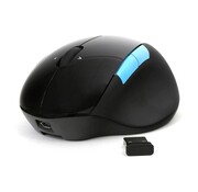 Omega MOUSE OMEGA OM-425 "FAT" 2in1 ACCU WIRELESS 2,4GHz 1000DPI BLACK [43664]