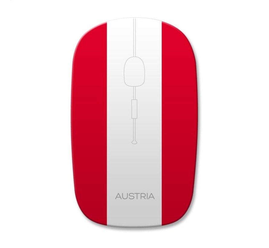 MOUSE OMEGA OM-414 WIRELESS OPTICAL 800-1200-1600DPI AUSTRIA [43370]