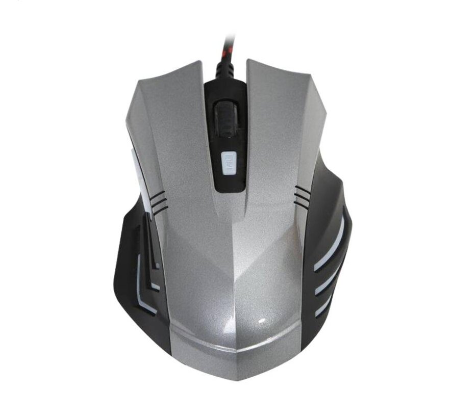 SOURIS POUR GAMER OMEGA VARR OM-267 1200-1600-2400-3200DPI 6D [43213]