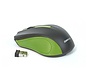 MOUSE OMEGA OM-419 WIRELESS 2,4GHz 1000DPI GRÜN USB