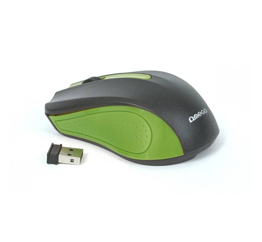 SOURIS OMEGA OM-419 SANS FIL 2,4GHz 1000DPI VERT USB