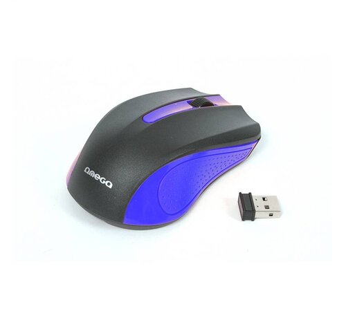 Omega SOURIS OMEGA OM-419 SANS FIL 2,4GHz 1000DPI BLEU USB
