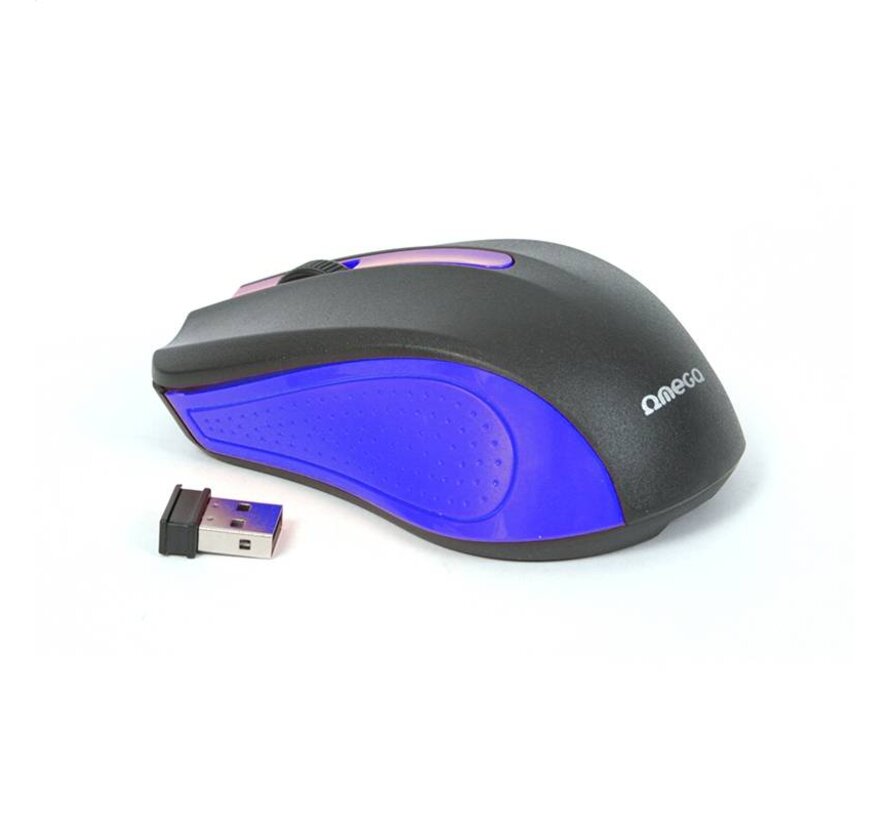 MOUSE OMEGA OM-419 WIRELESS 2,4GHz 1000DPI BLACK USB