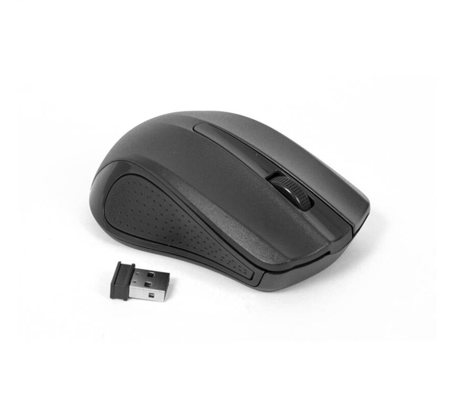 SOURIS SANS FIL OMEGA OM-419  2,4GHz 1000DPI NOIR NANO recepteur USB