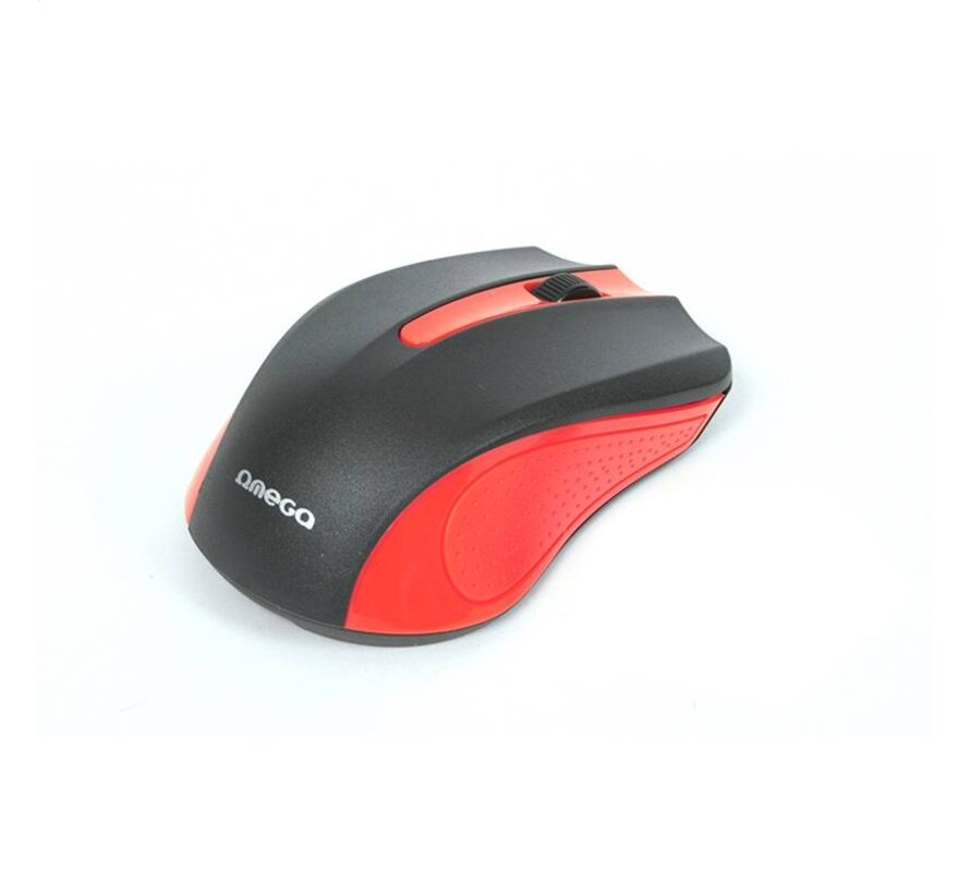 SOURIS OPTIQUE OMEGA OM-05R ROUGE USB - 1000 DPI