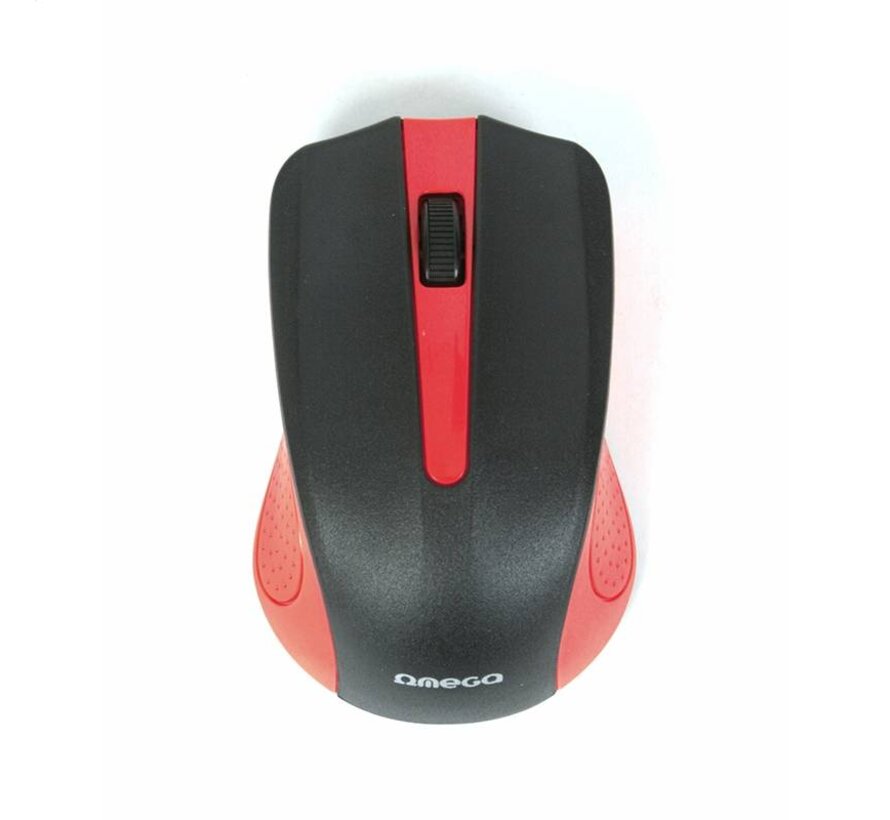 SOURIS OPTIQUE OMEGA OM-05R ROUGE USB - 1000 DPI