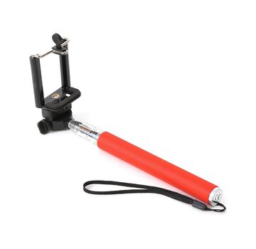 Omega OMEGA MONOPOD - SPORT CAMERA TELESCOPIC POLE SELFIE STICK RED [43021]
