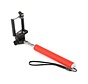 PERCHE A SELFIE/MONOPOD POUR CAMERA SPORT/ROUGE