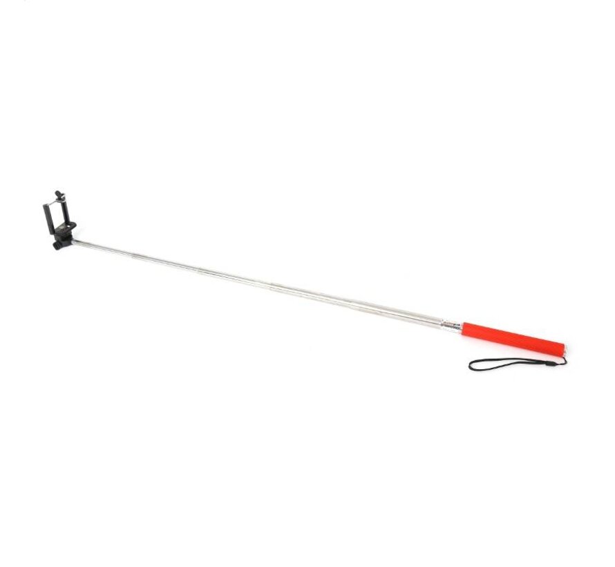 OMEGA MONOPOD - SPORT CAMERA TELESCOPIC POLE SELFIE STICK RED [43021]