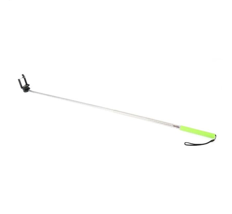 OMEGA MONOPOD - SPORT CAMERA TELESCOPIC POLE SELFIE STICK GREEN [43019]