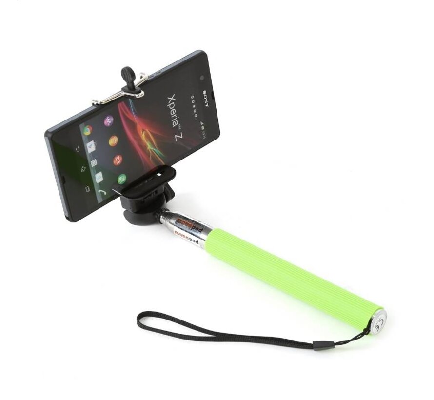 PERCHE A SELFIE/MONOPOD POUR CAMERA SPORT/VERT