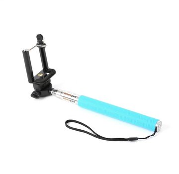Omega OMEGA MONOPOD - SPORT CAMERA TELESCOPIC POLE SELFIE STICK BLUE [43018]