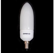 Omega AMPOULE BASSE CONSO OMEGA  - Bougie 9W 2700K E14  [41177]