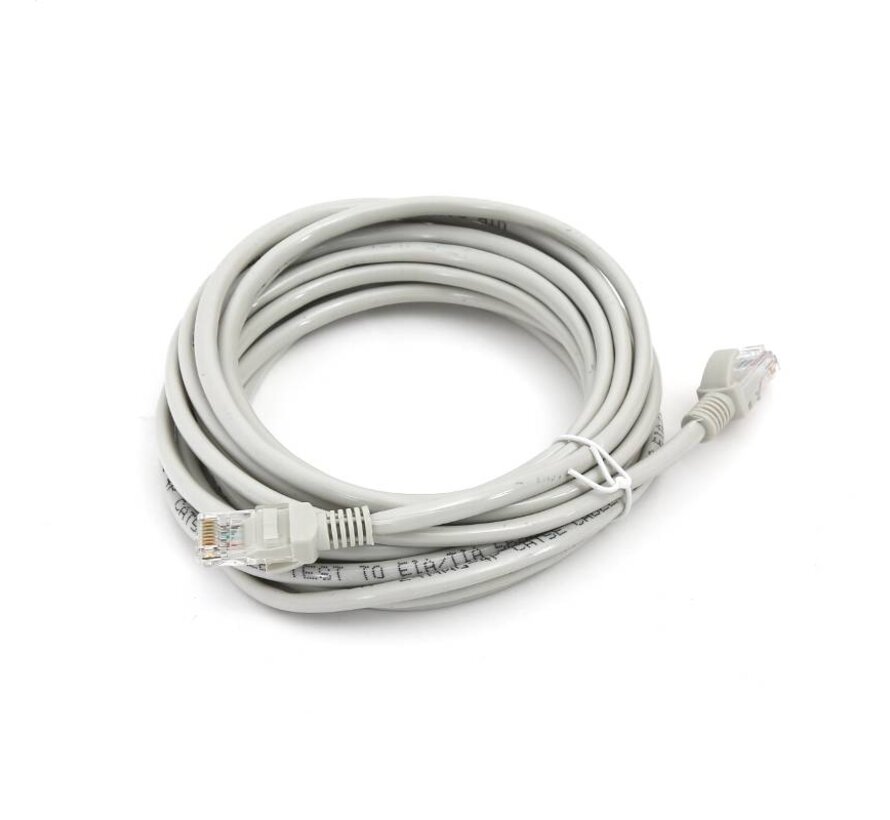 CABLE RESEAU OMEGA UTP CAT5E PATCH CORD RJ45 5M
