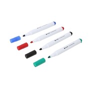 Platinet PLATINET DRY ERASE MARKERS BLACK / BLUE / RED / GREEN 12 PCS
