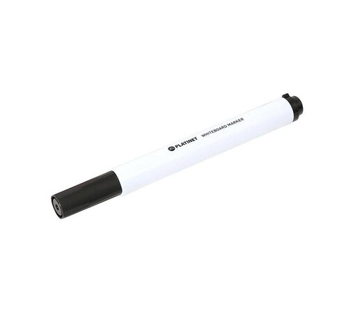 Platinet PLATINET DRY ERASE MARKERS BLACK 4 PCS