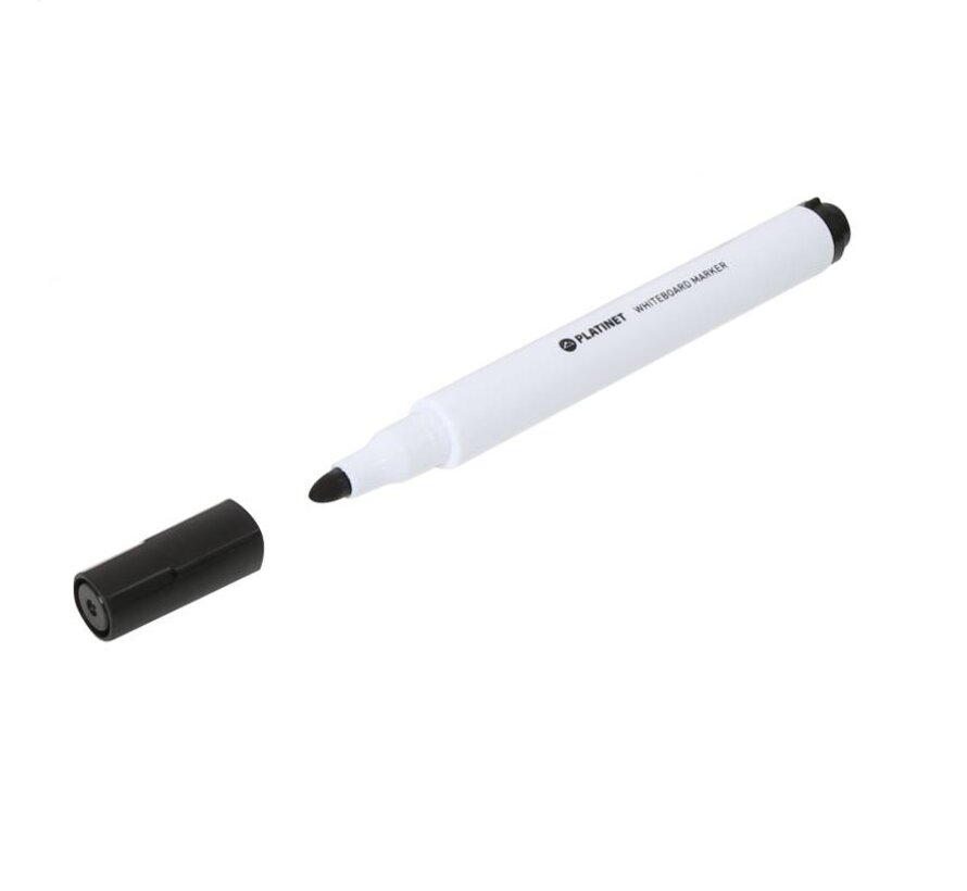 PLATINET DRY ERASE MARKERS BLACK 4 PCS