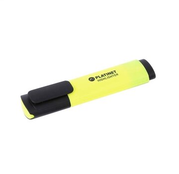 Platinet PLATINET HIGHLIGHTERS YELLOW 12 PCS
