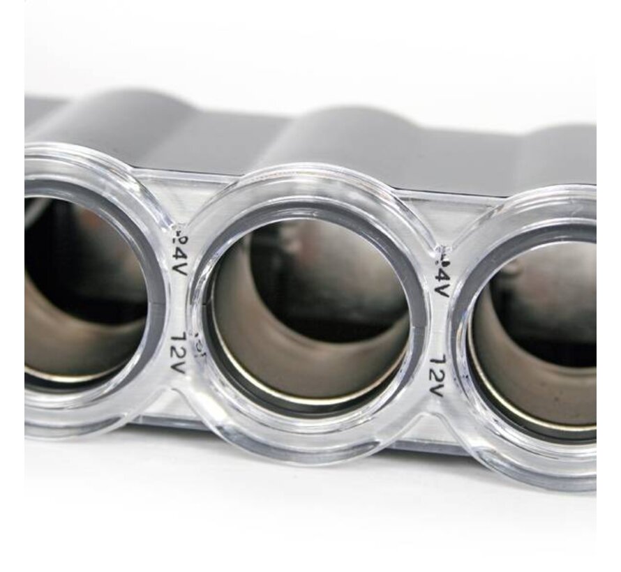 OMEGA TRIPLE REPARTITEUR ALLUME CIGARE CABLE + PROT USB TC-911 40418