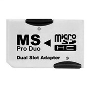 Platinet ADAPTATEUR CARTE MEMOIRE PLATINET PRO DUO -> 2 x MICRO SDHC DUAL SLOT [40801]