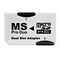 Platinet Adapter Momory Stick Pro Duo 2 x Mico SDHC Dual Slot
